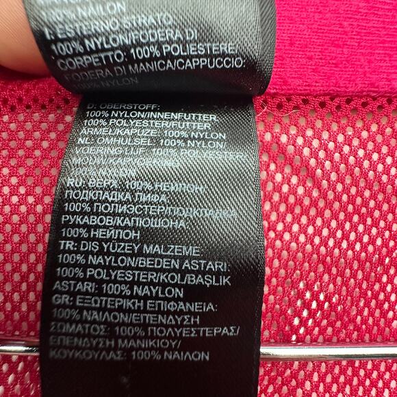 The North Face Hyvent Lightweight Ripstop Jacket Womens XL Pink Hooded - Picture 8 of 16